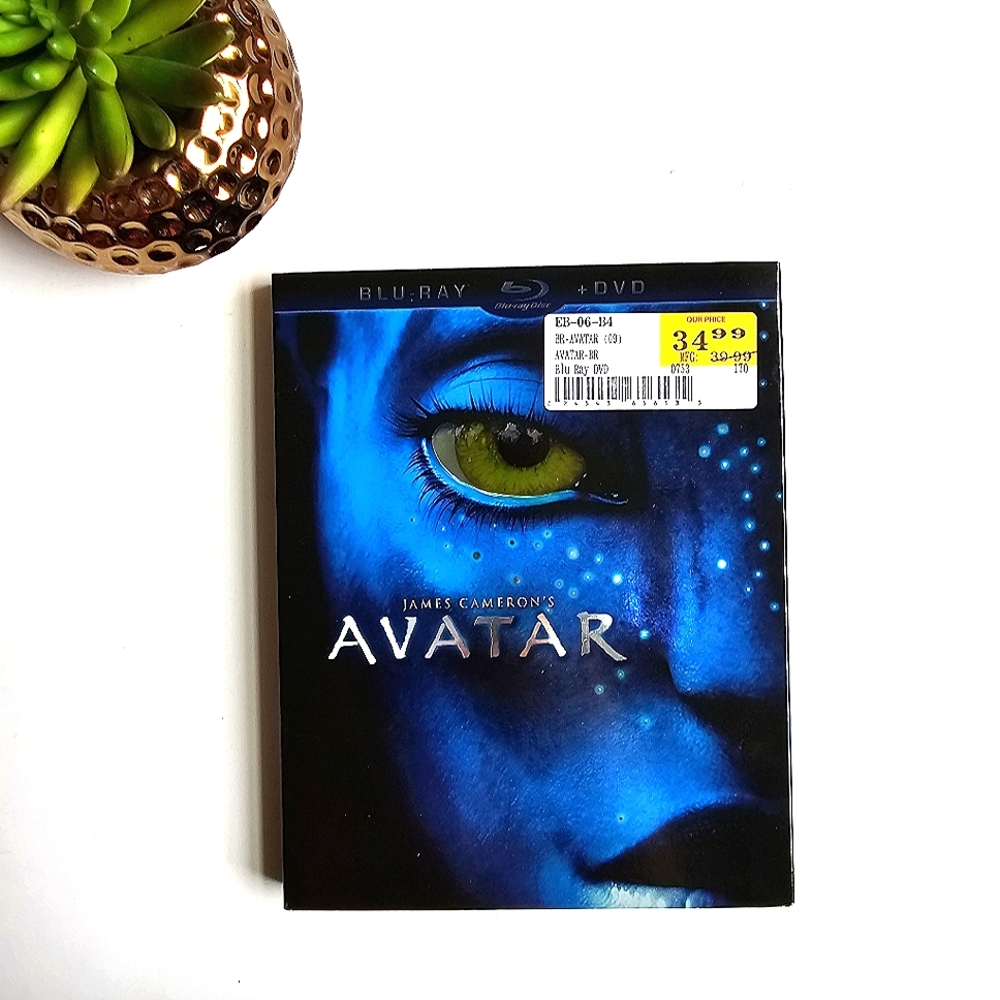 AVATAR BLU-RAY + DVD Movie Epic SCI-FI 2009 James Cameron 2 Disc Set
